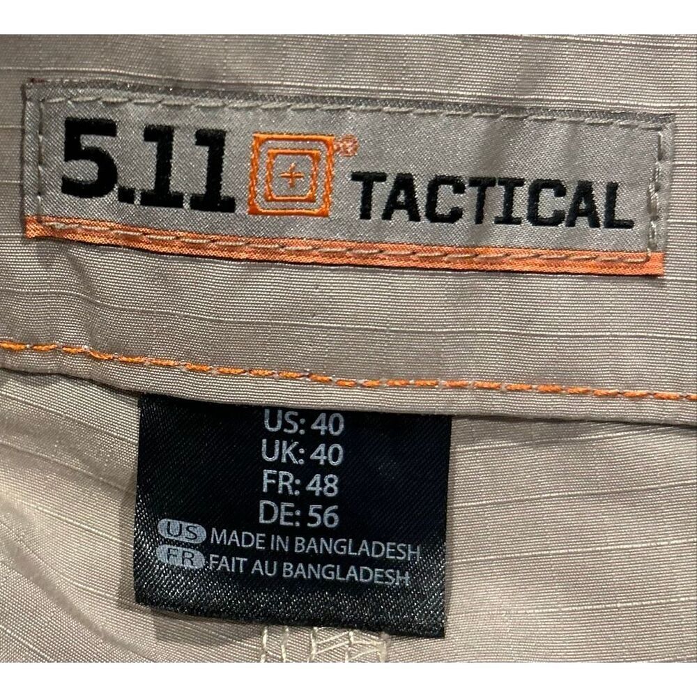 5.11 Tactical tan shorts size 40 - Picture 3 of 3